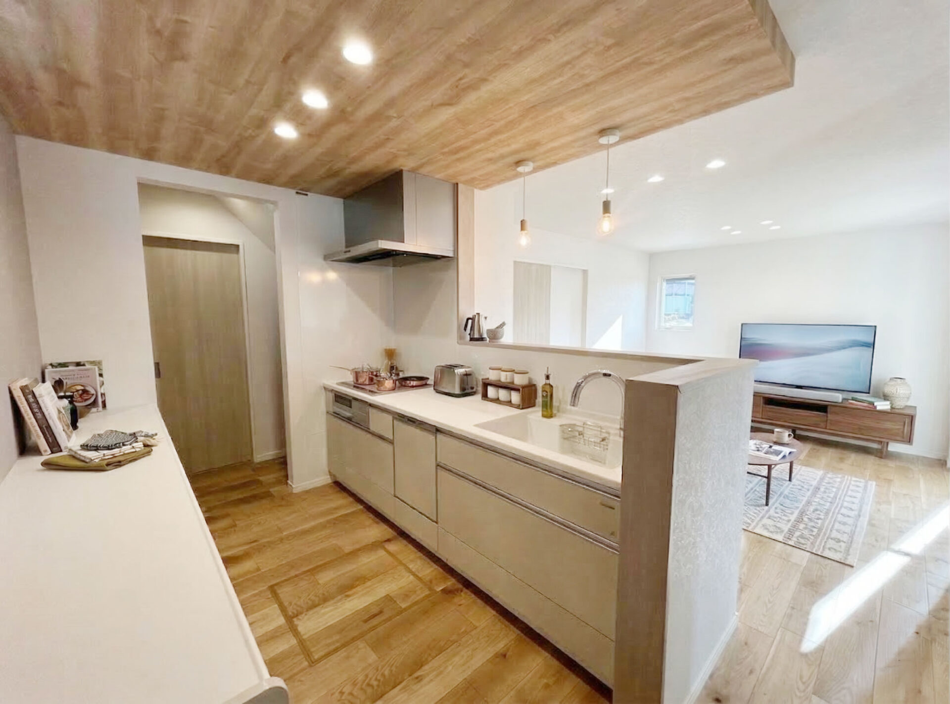 対面キッチン・i-passoの家実例写真