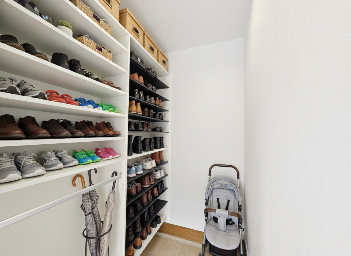 シューズクローク・i-passoの家実例写真